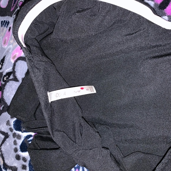 Papaya Black bow crop top - Picture 3 of 3